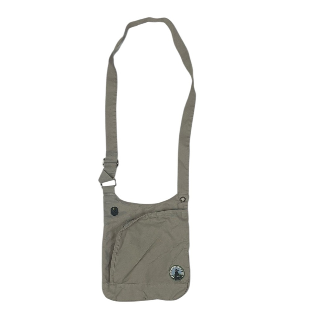 National Wildlife Federation Shoulder Bag Crossbody Purse Gray Canvas